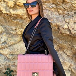 Quilted Chain Strap Shoulder Bag