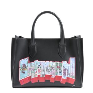 Shanghai Tote Medium-Black