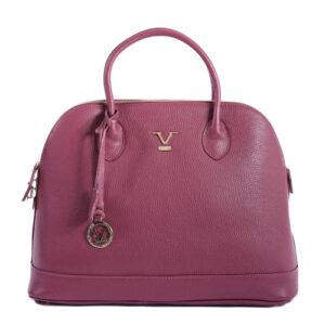 V Italia Womens Handbag Raspberry BC10880 DOLLARO PRUGNA