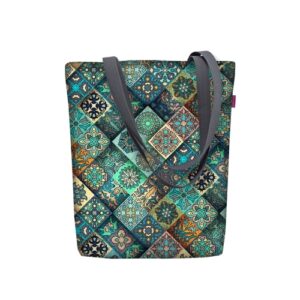 Estera Shoulder Bag In Canvas Sunny Line Bertoni