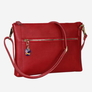 Leather Shiny Bag Red
