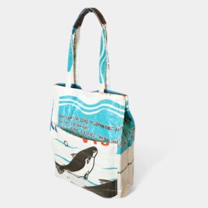 BUSINESS BAG | Upcycelte Tasche in weiß